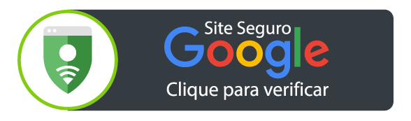Selo do Google sobre Segurança